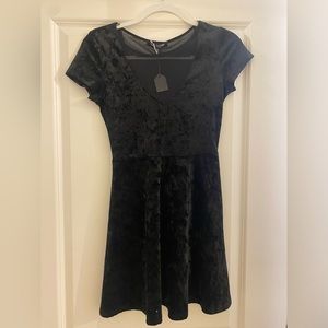 Black Velvet Dress